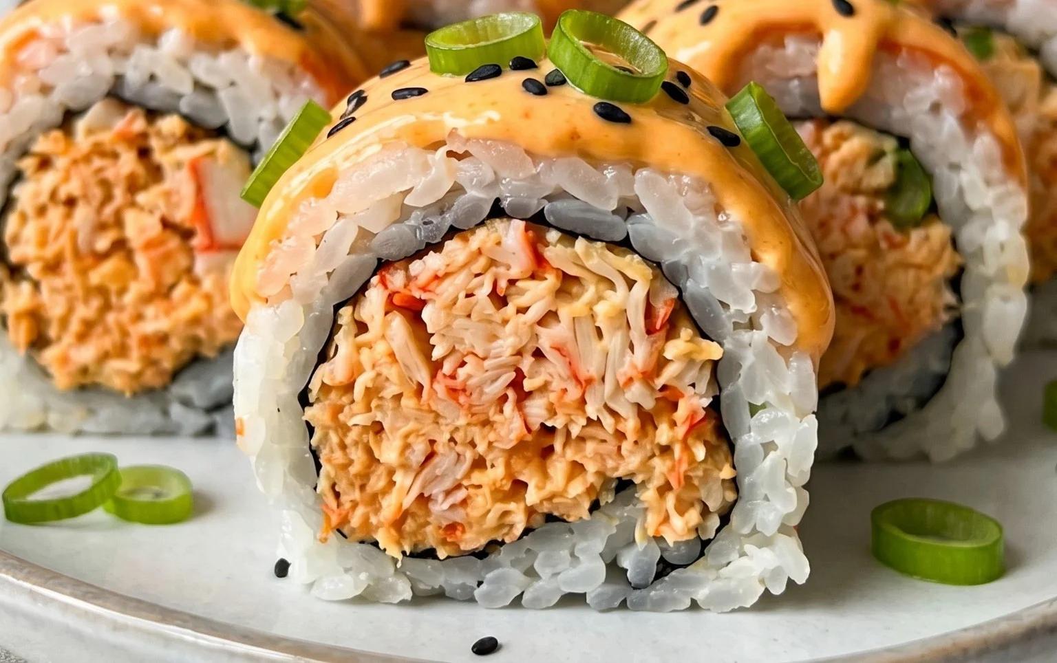 Kani Sushi (Spicy Crab Roll)