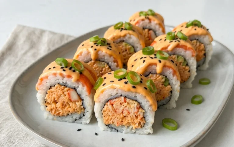 Kani Sushi (Spicy Crab Roll)