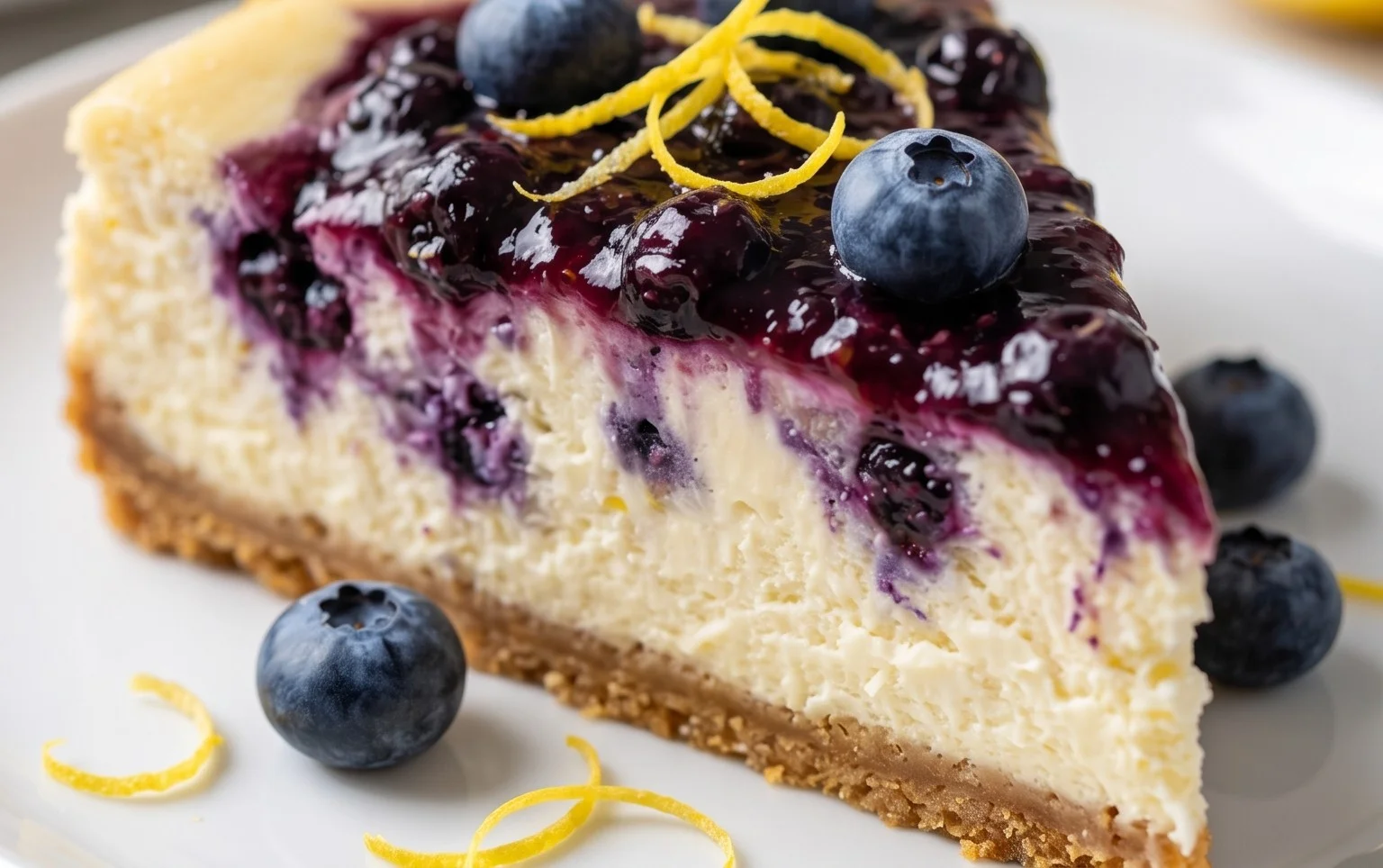 Lemon Blueberry Cheesecake