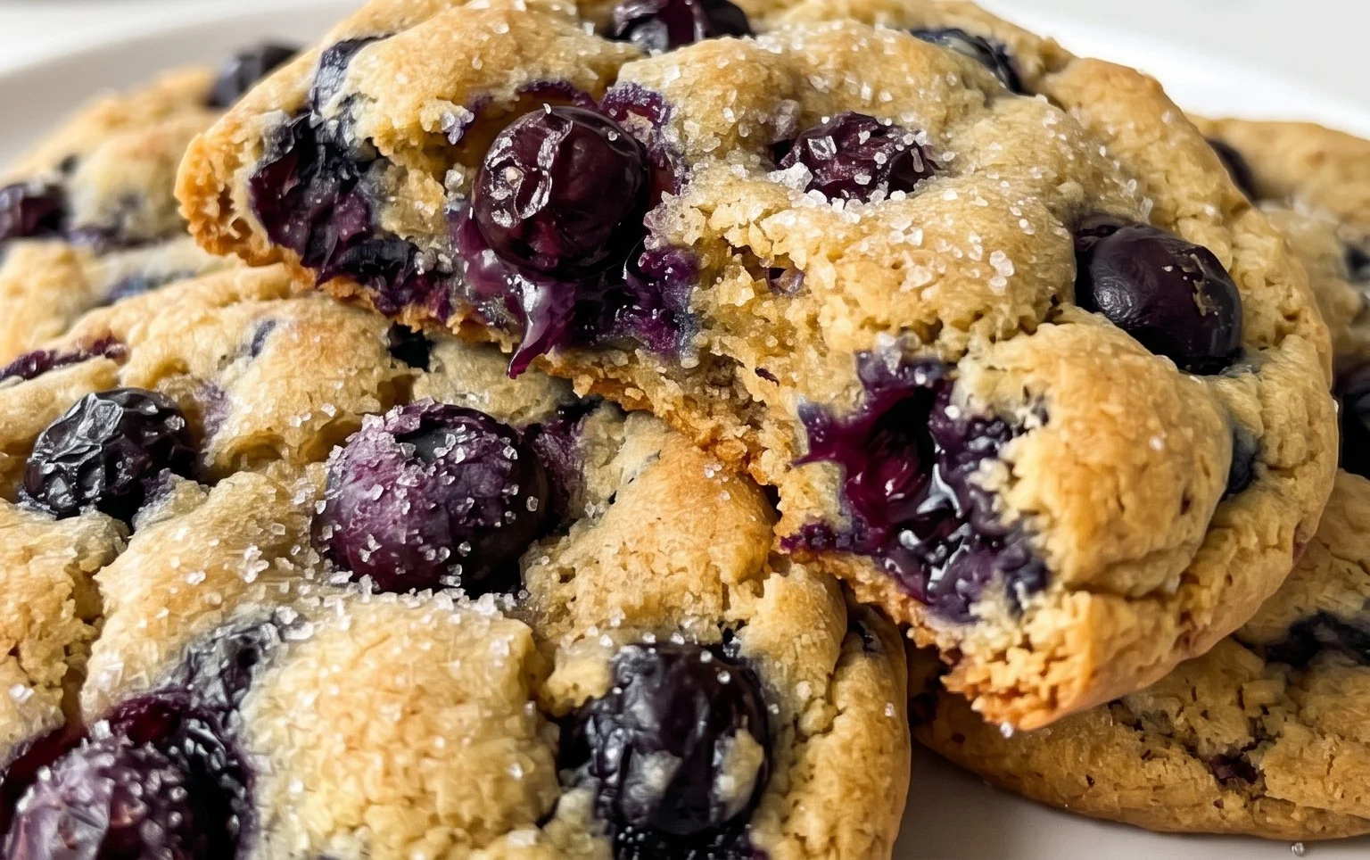 Best Ever Blueberry Cookies