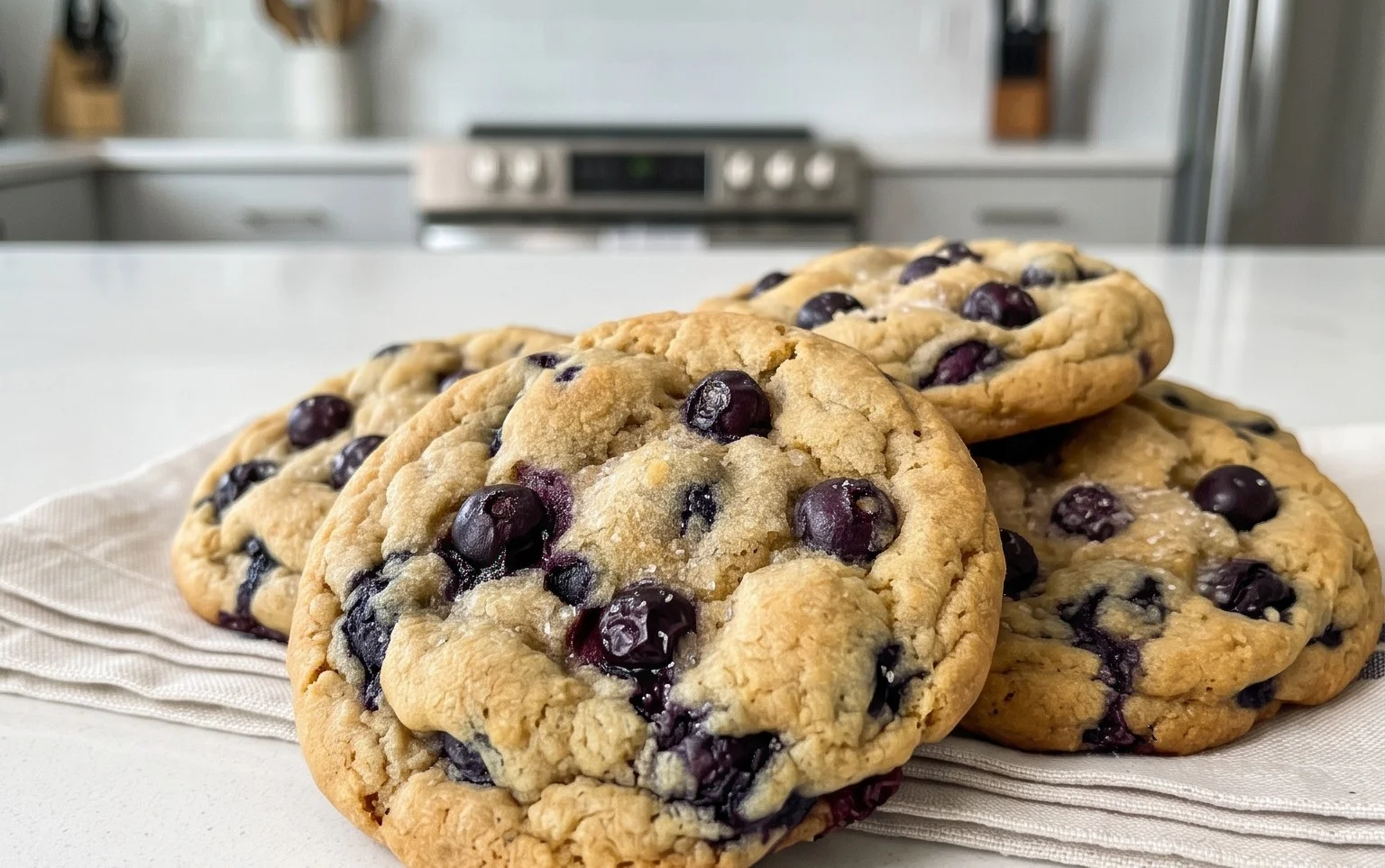 Best Ever Blueberry Cookies