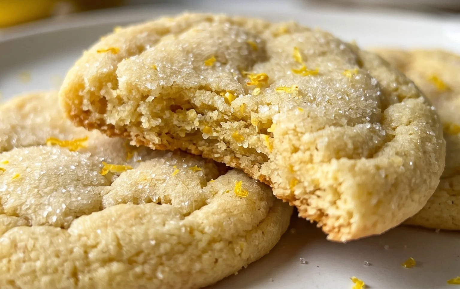 Soft & Chewy Lemon Cookies