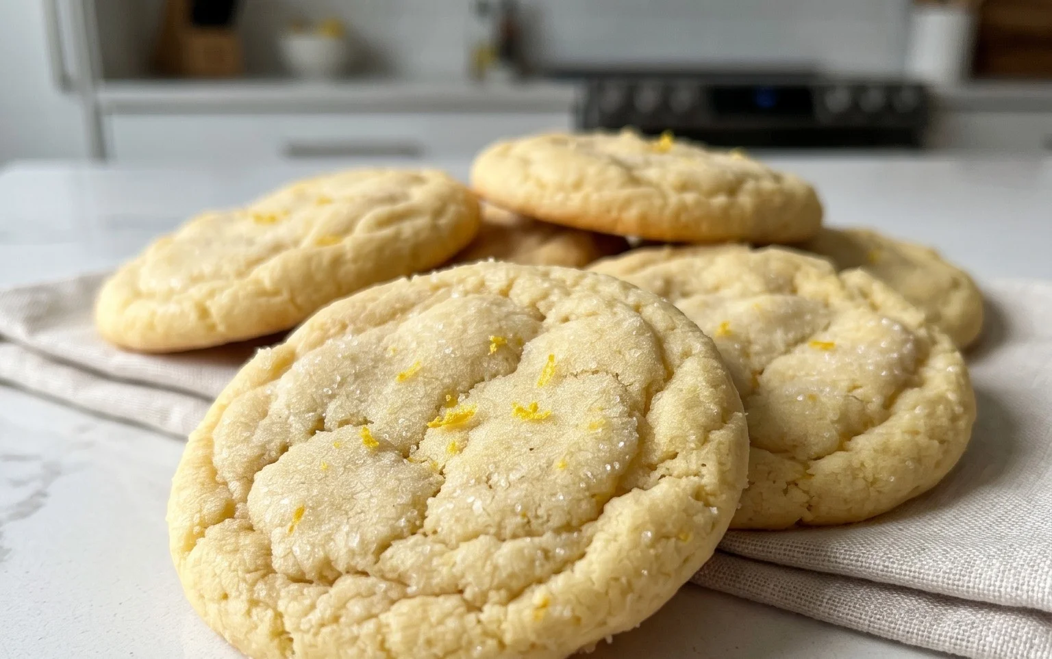 Soft & Chewy Lemon Cookies