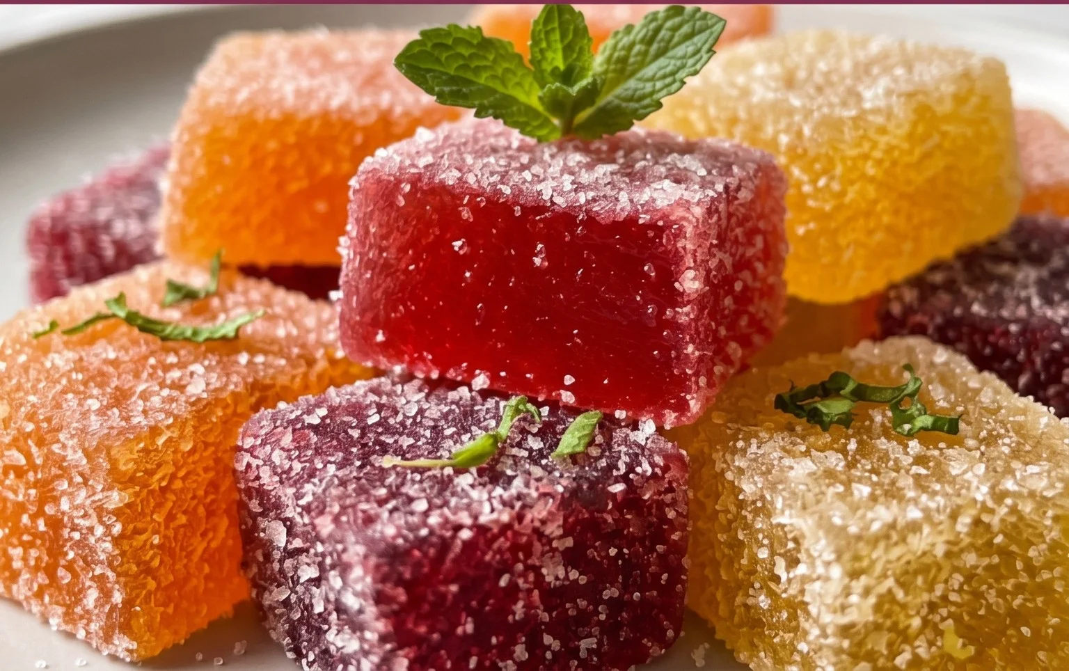 Homemade Pâtes de Fruits (no corn syrup)