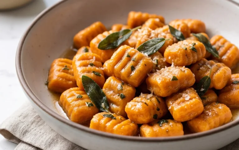 Sweet Potato Gnocchi
