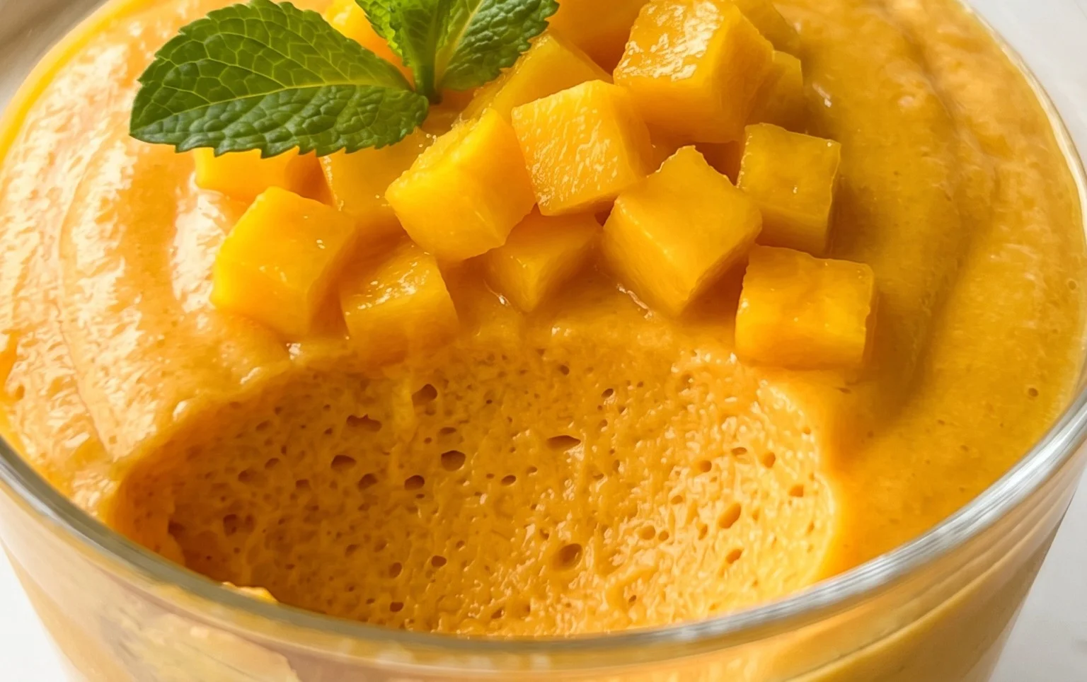 Vegan Mango Mousse