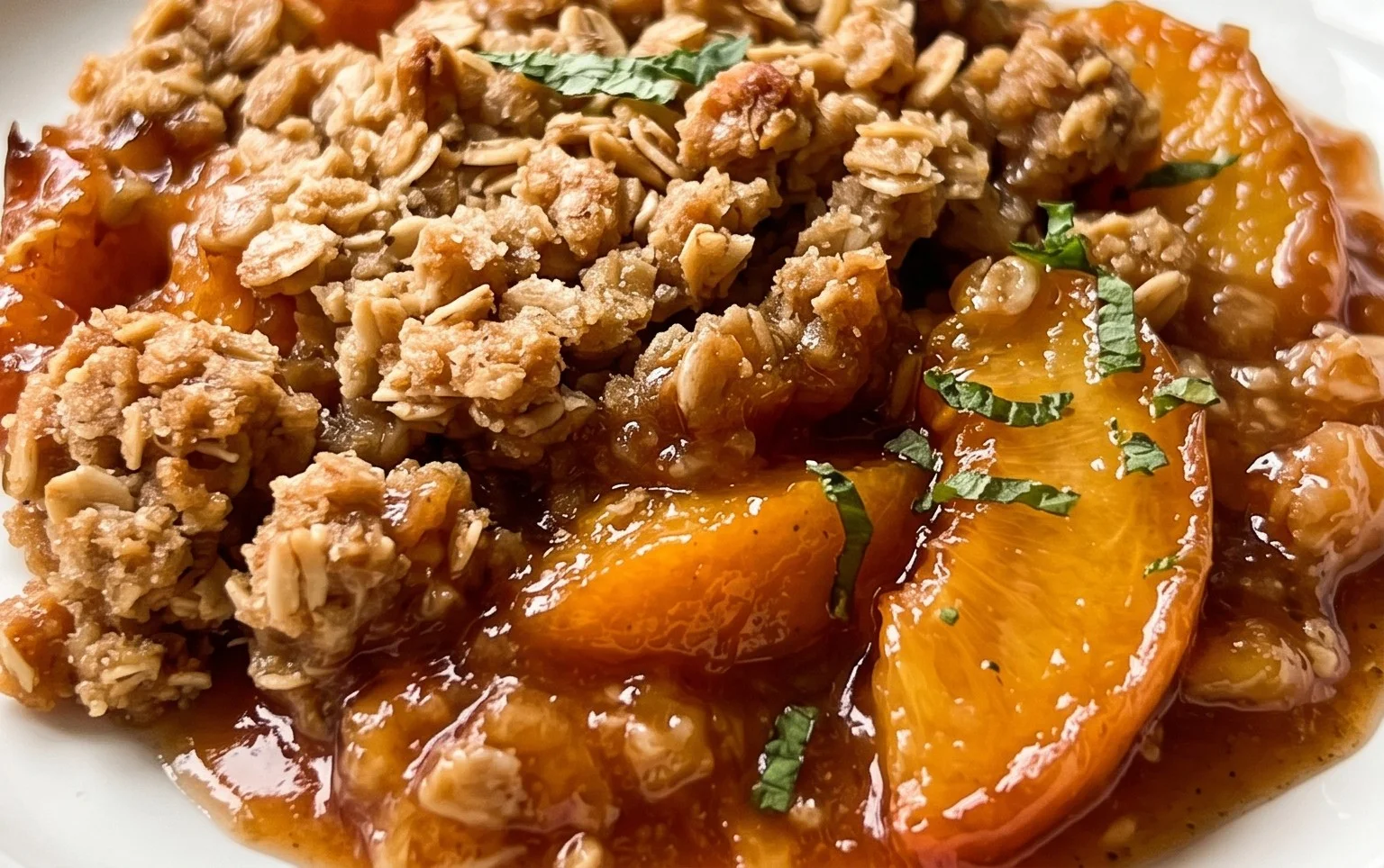 Peach Crisp