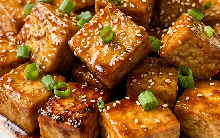 Honey Garlic Tofu