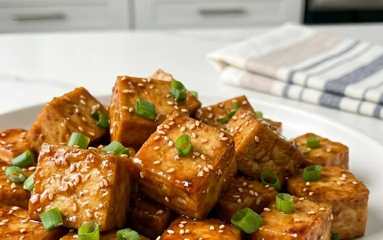 Honey Garlic Tofu