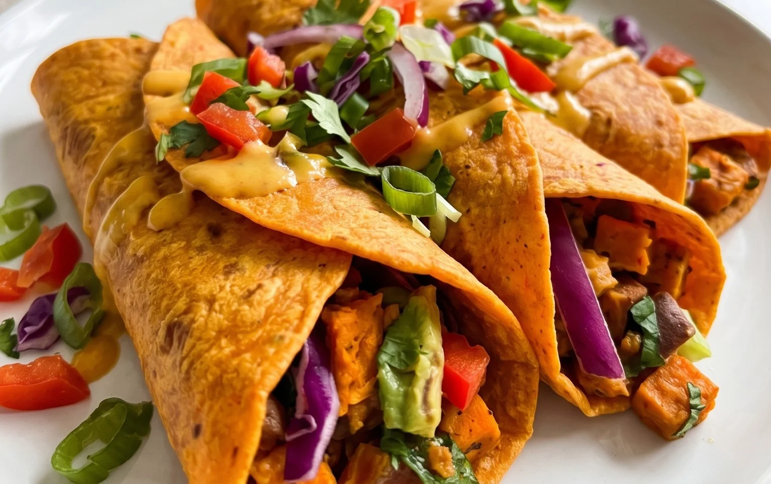 Sweet Potato Tortillas (Gluten-Free Vegan Wraps)