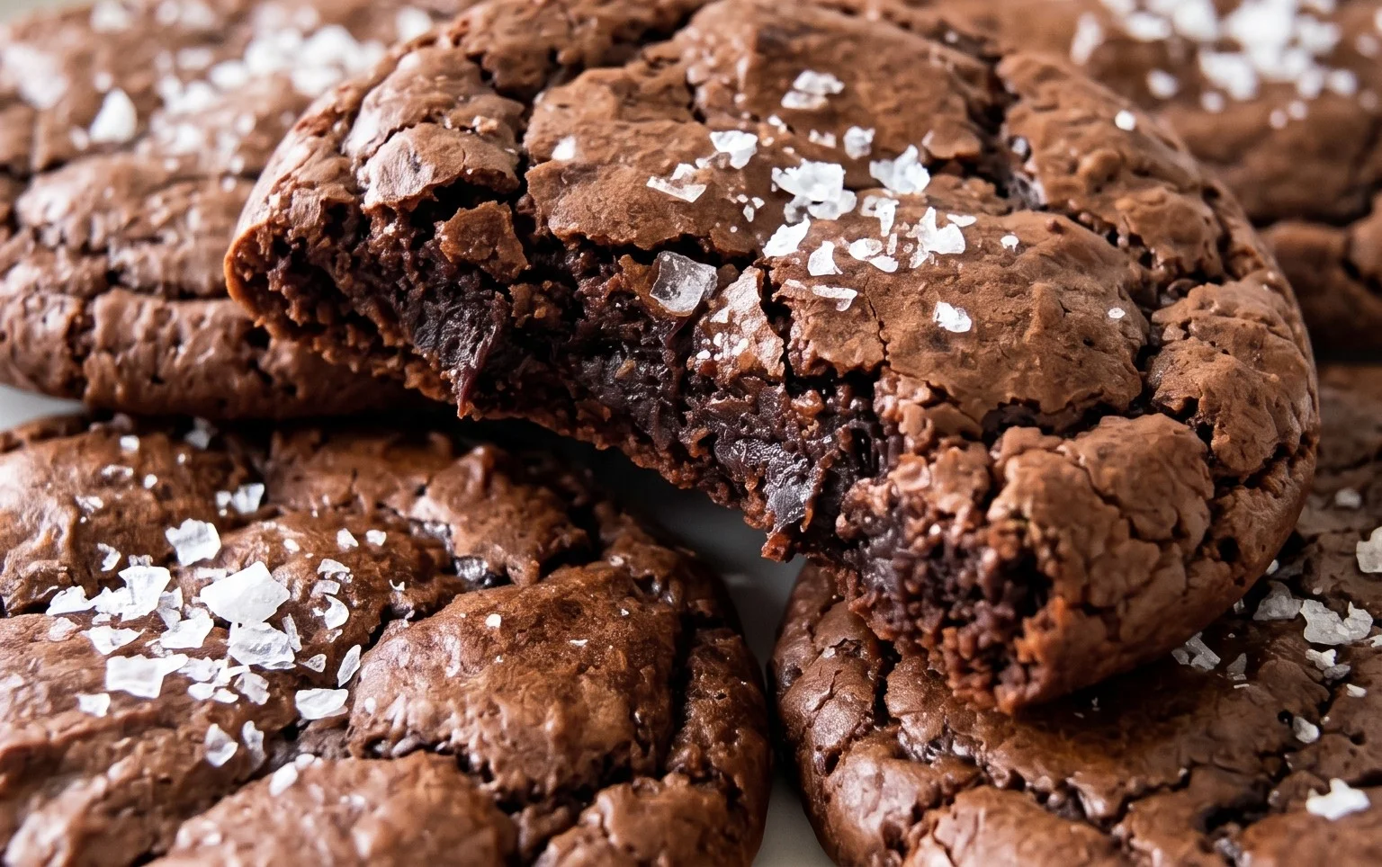 Salted Brownie Cookies