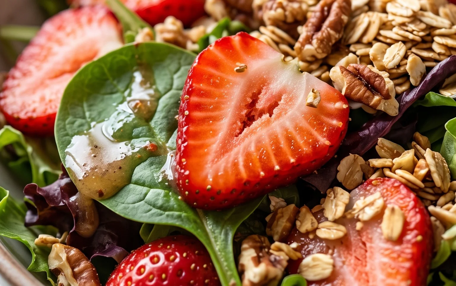 Strawberry Crunch Salad