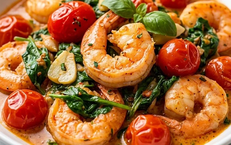 Tuscan Shrimp (One-Pan, 30-Minute Dinner)