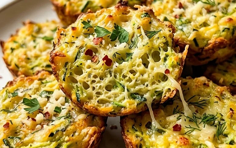 Zucchini Garlic Bites