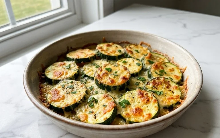 Baked Parmesan Zucchini