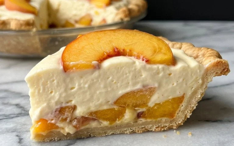 Peaches and Cream Pie