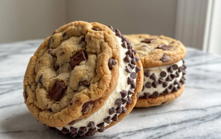 Cookie Ice Cream Sandwiches (Like a Chipwich!)