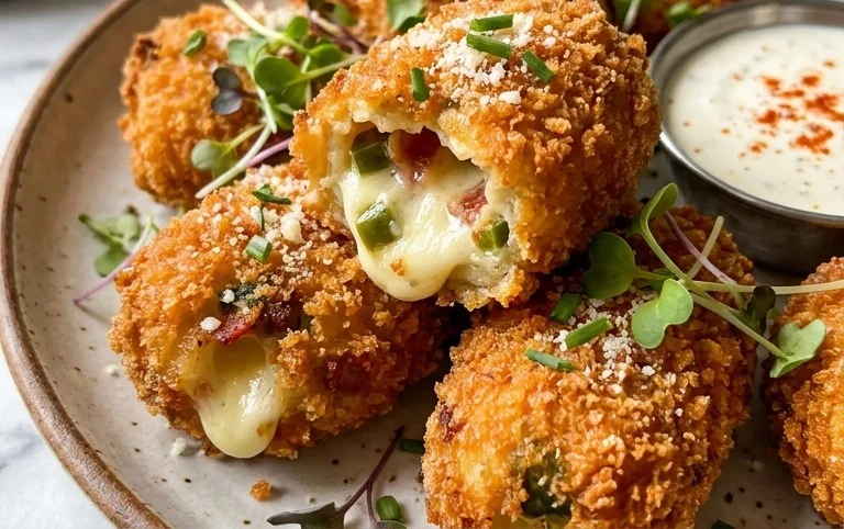 Fried Jalapeno Popper Bites