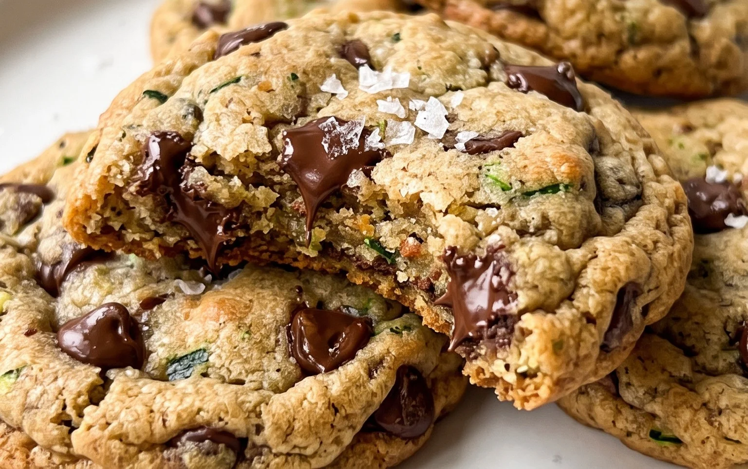 Zucchini Chocolate Chip Cookies