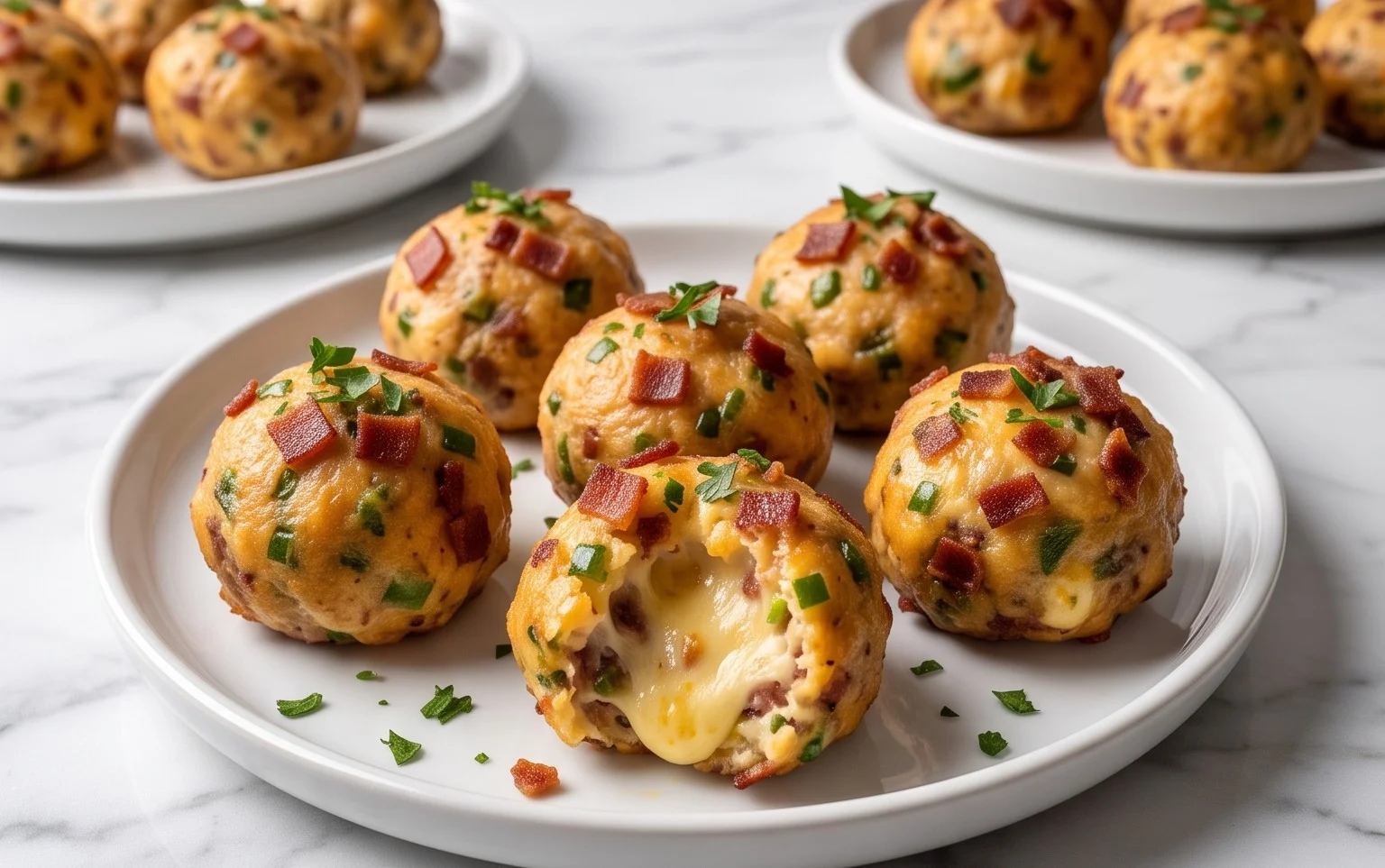 Beef Bacon Jalapeño Popper Cheese Balls
