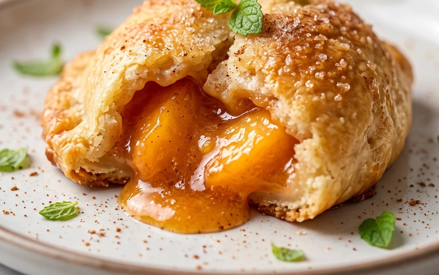Peach Dumplings