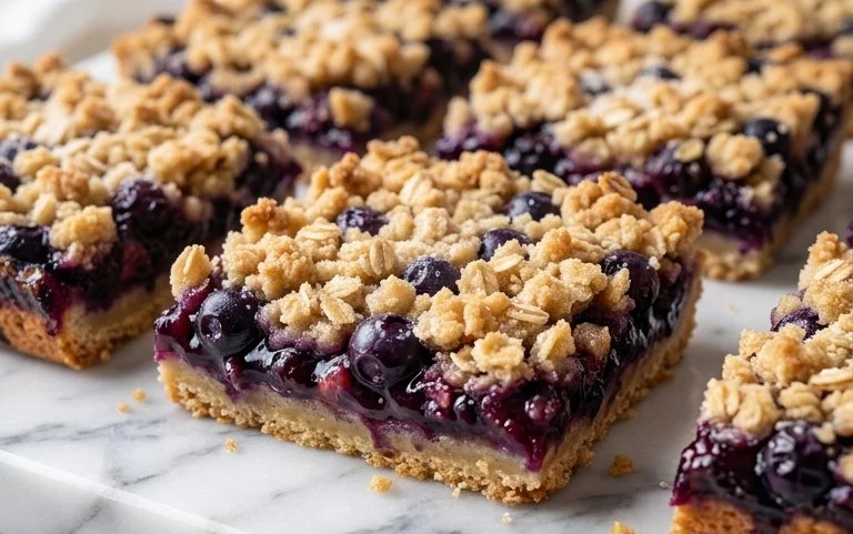 Easy Blueberry Pie Bars