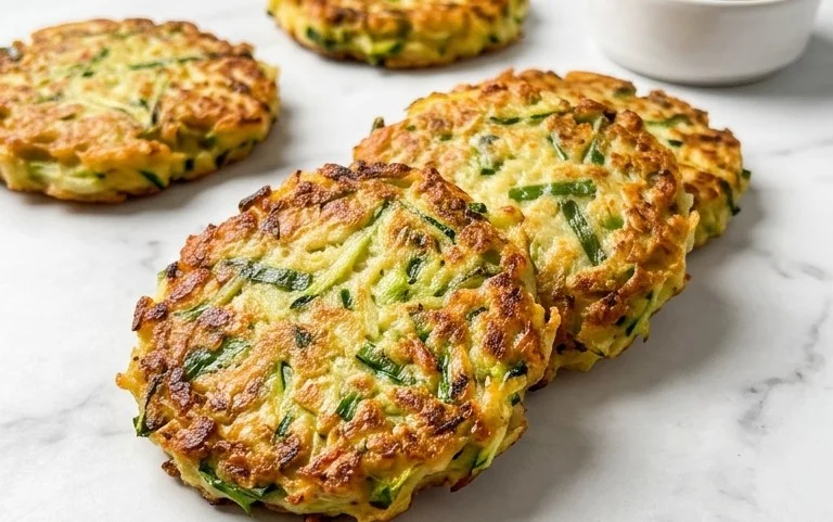 Quick & Easy Korean Zucchini Fritters (Hobak Jeon)
