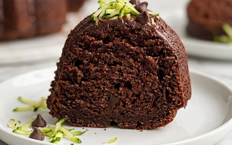 Chocolate Zucchini Bundt Cake 