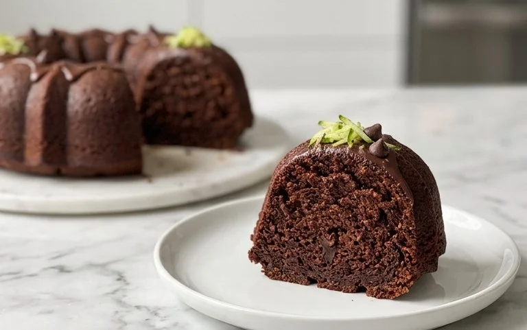 Chocolate Zucchini Bundt Cake 