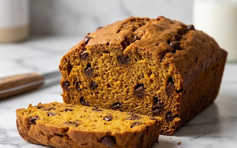 Pumpkin Chocolate Chip Bread